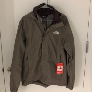 North Face - NWT - Brown Dryvent Raincoat